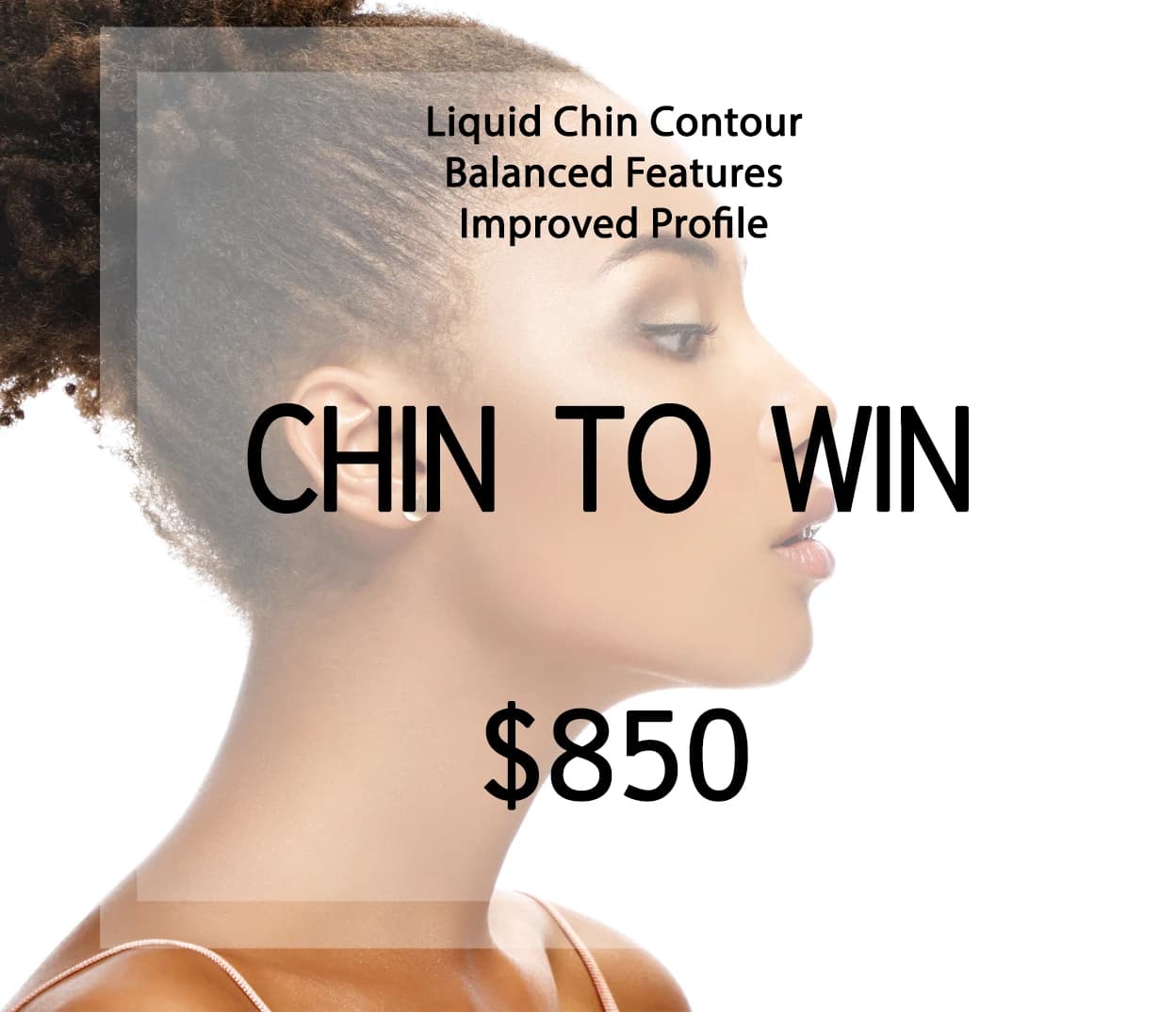 Chin to Win product graphic.