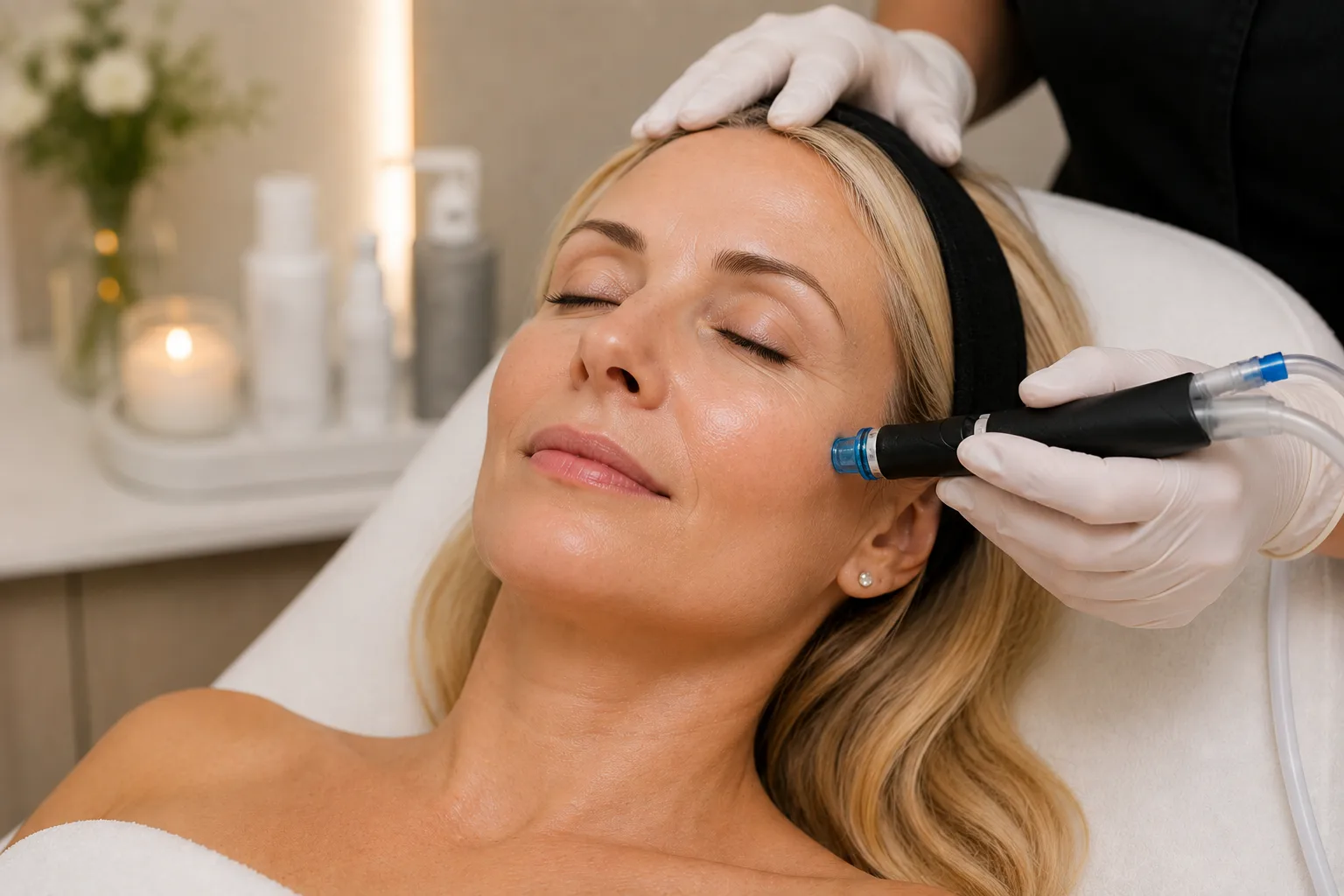 Hydrafacial treatment at Beauty Lab Laser.