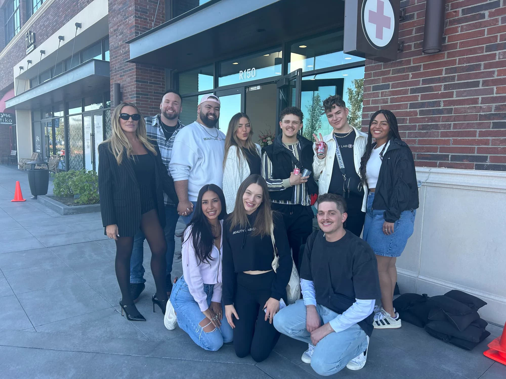 Beauty Lab + Laser team outside the Riverton, Utah med spa.