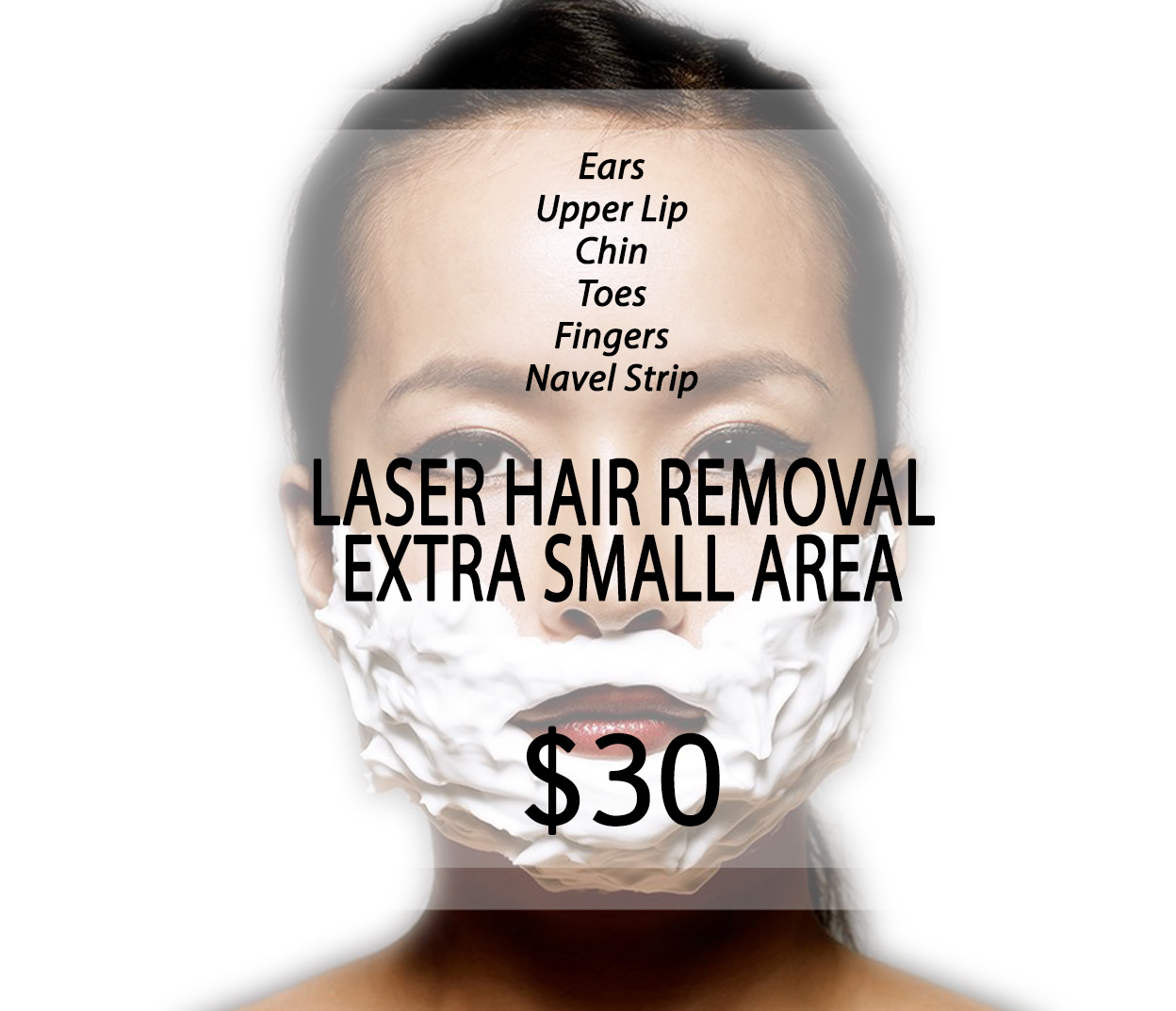 Laser Hair Removal - Extra Small Area