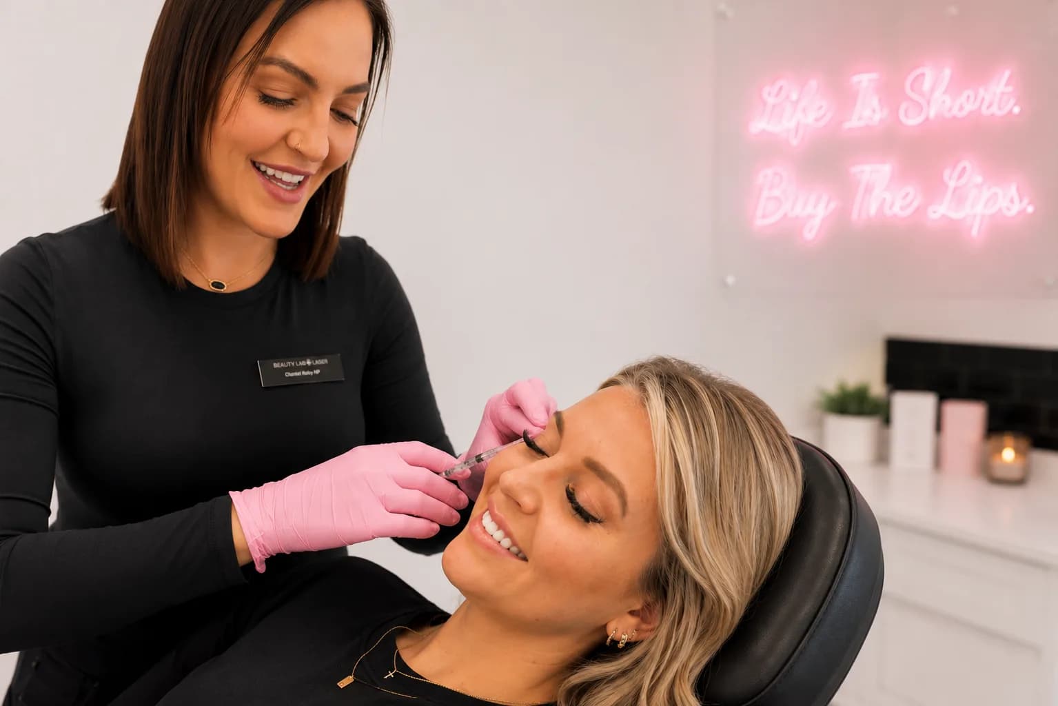Facial filler treatment at Beauty Lab + Laser.