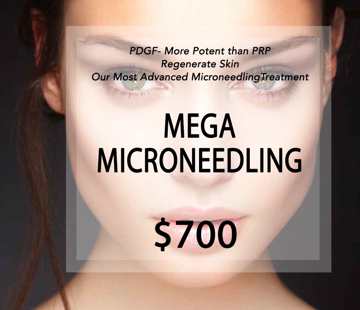 Mega Microneedling product graphic.