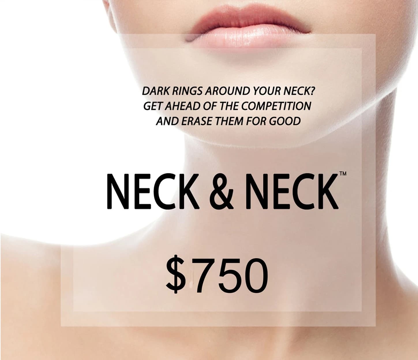 Neck and Neck filler product graphic.