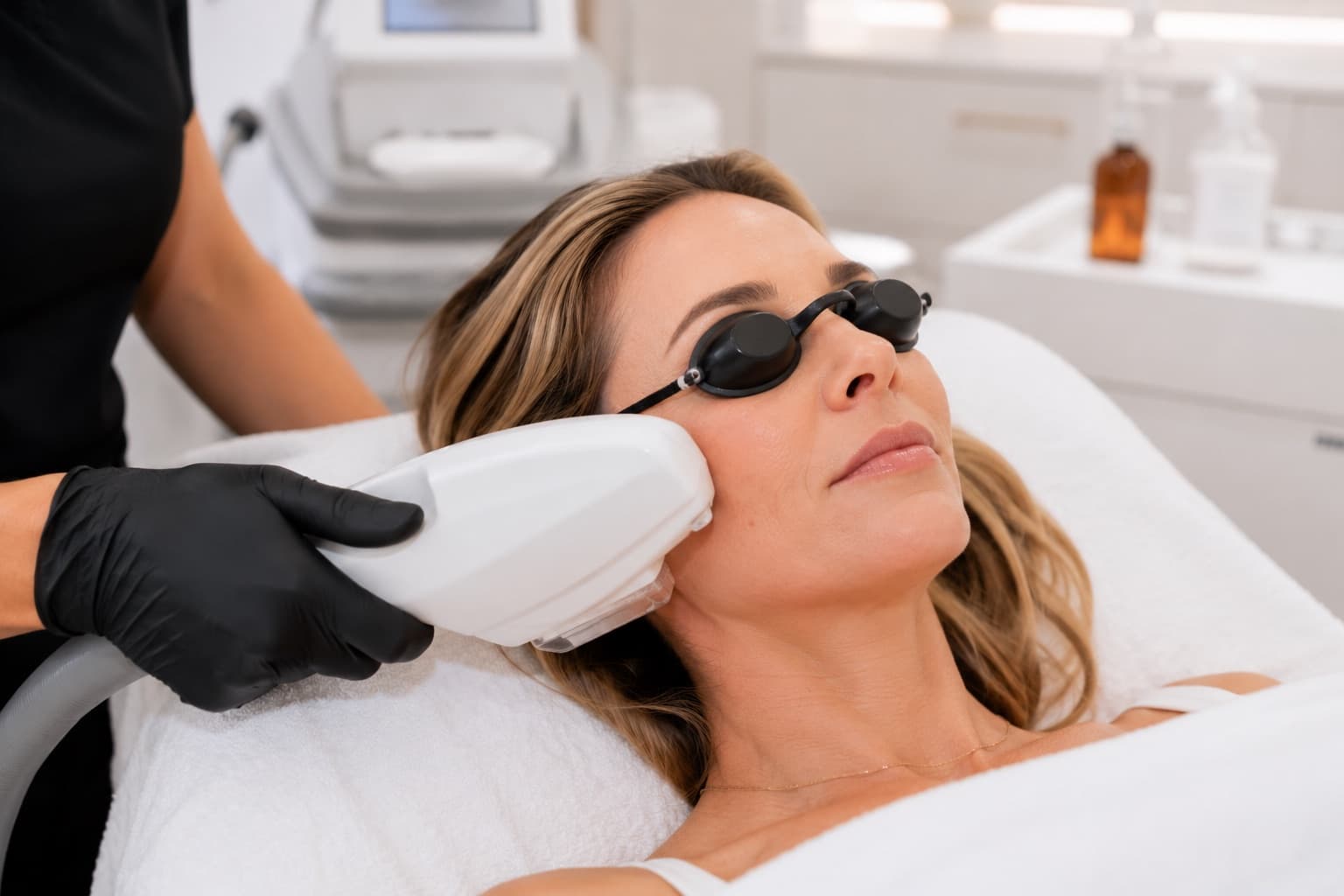 IPL Photofacial treatment media.