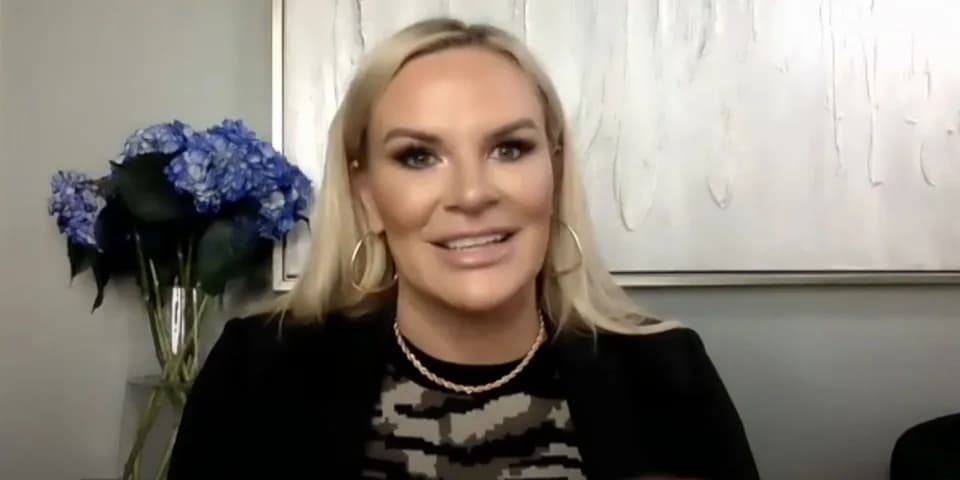 Heather Gay speaking with Lifestyle Today from home.